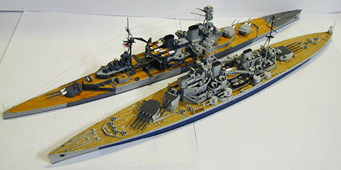 HMSレパルス＆HMSキングジョージⅤ世